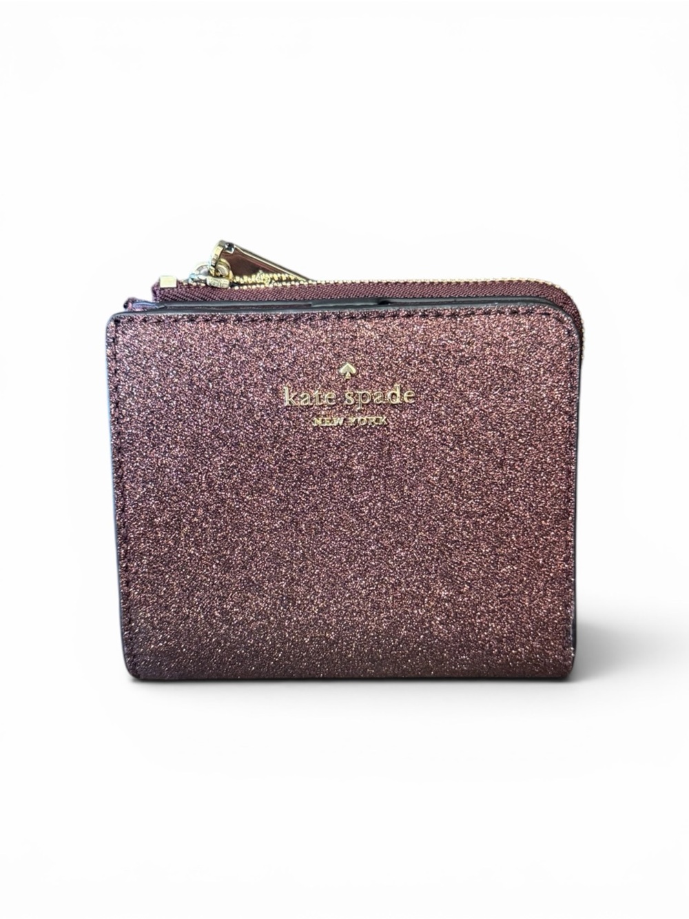 Kate Spade Glimmer Small L-Zip Wallet